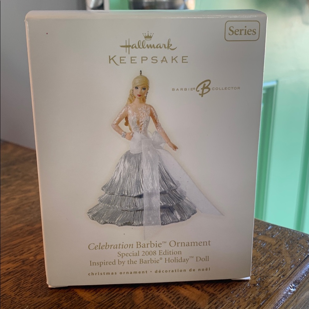 Hallmark Keepsake Special Edition 2008 Celebration Barbie Ornament - Picture 5 of 7